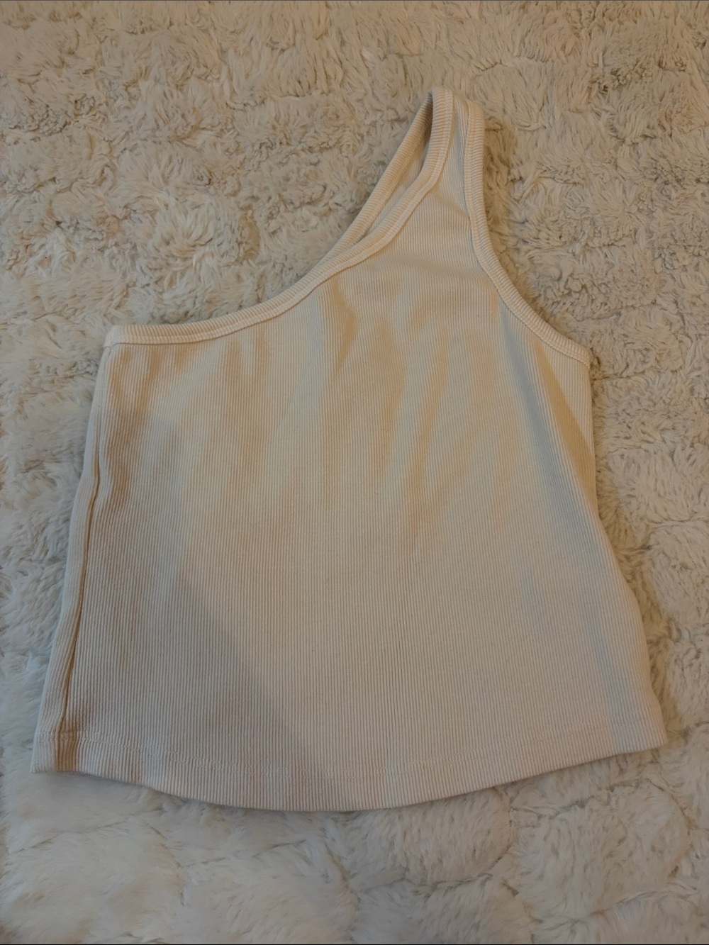 Perfectwhitetee One Shoulder Top